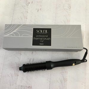 Soleil Professional Thermal Bush 1 1/2'" black